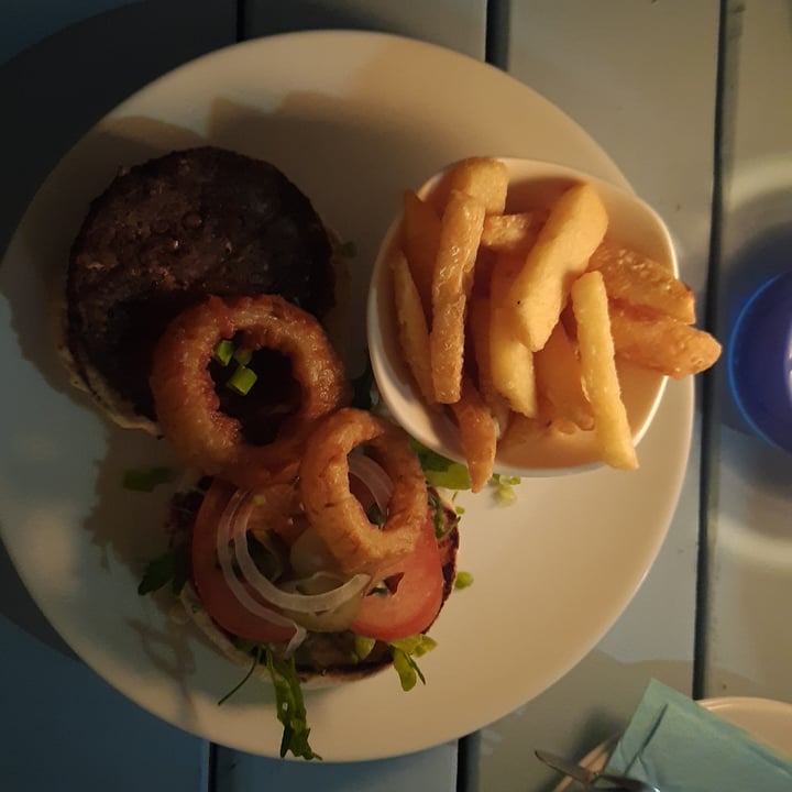 photo of The Brass Bell Restaurants and Pubs Vegetarian Burger shared by @chrisl on  13 Oct 2020 - review