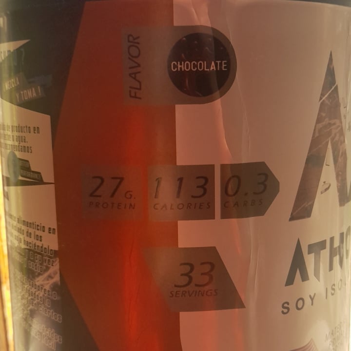 photo of athomx Proteina de Soja sabor Chocolate shared by @nicolita on  15 Sep 2022 - review