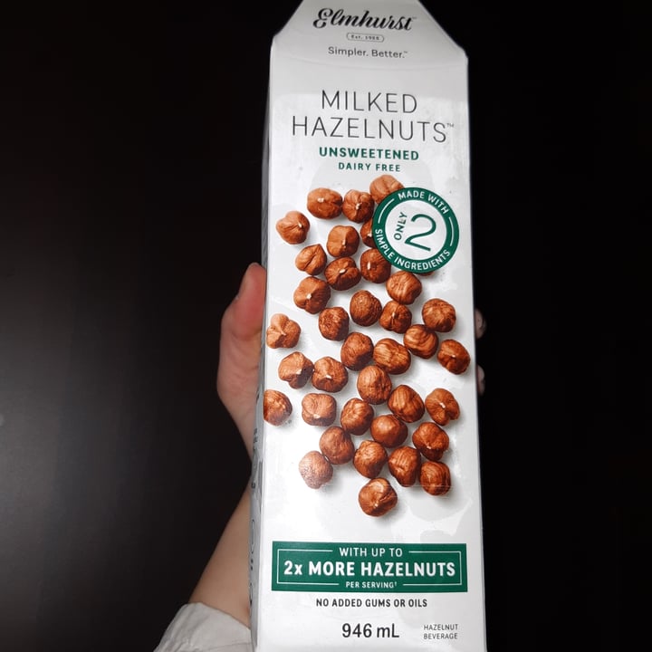 photo of Elmhurst 1925 Milked Hazelnuts Unsweetened shared by @hbchic on  10 Feb 2021 - review