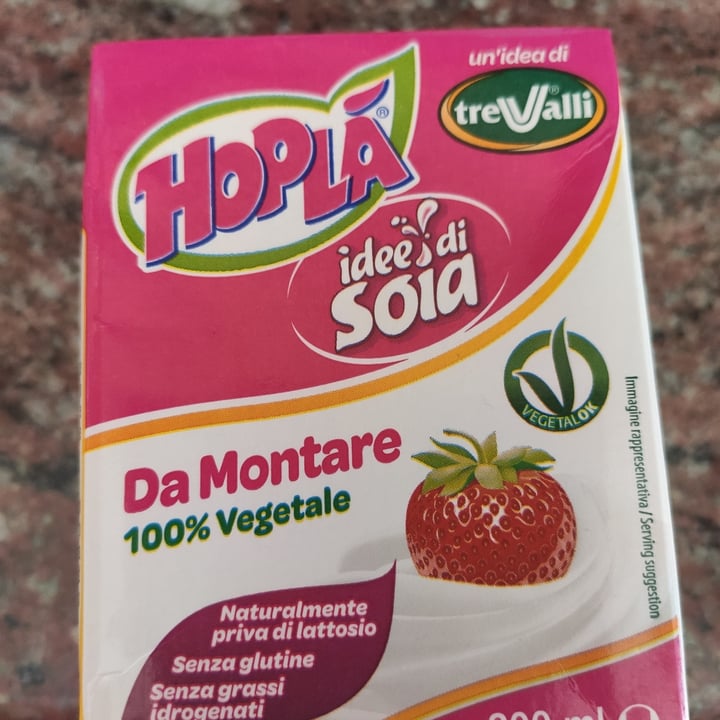 review photo of Hoplà Panna Da Montare 100% Vegetale shared by @tamyveg on 11 Aug 2021 - review