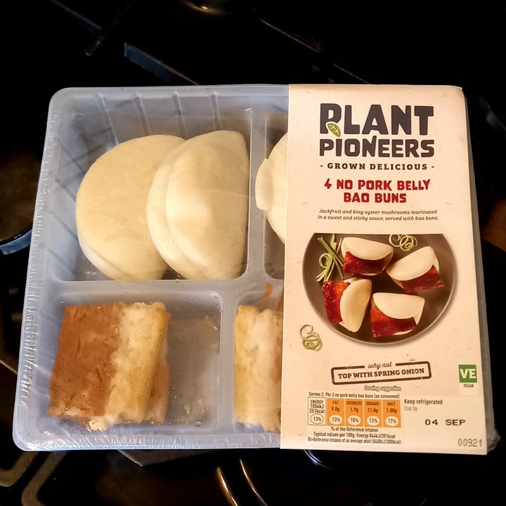 photo of Plant Pioneers No Pork Belly Bao Buns shared by @emmabradley on  23 Sep 2021 - review