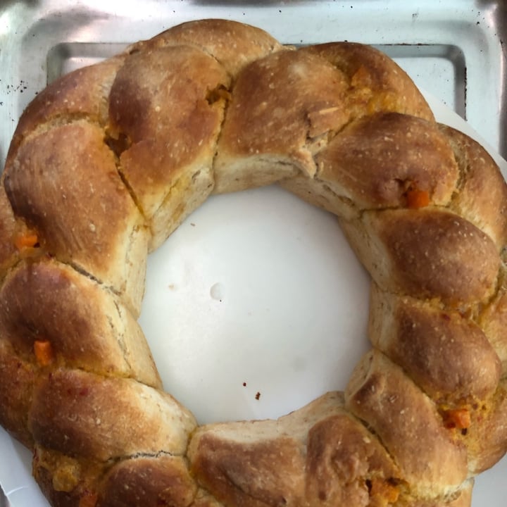 photo of Woolworths Atchar filled Sourdough Wreath shared by @colldelaney on  08 Nov 2022 - review