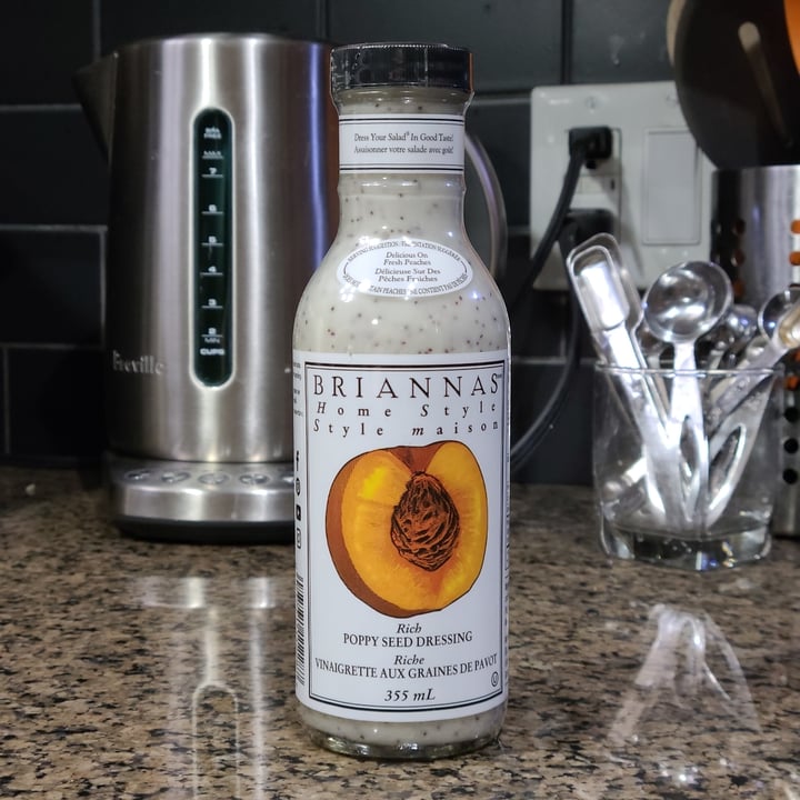 review photo of Brianna's Fine Salad Dressings Rich Poppy Seed Dressing shared by @bisingular on 06 Oct 2021 - review