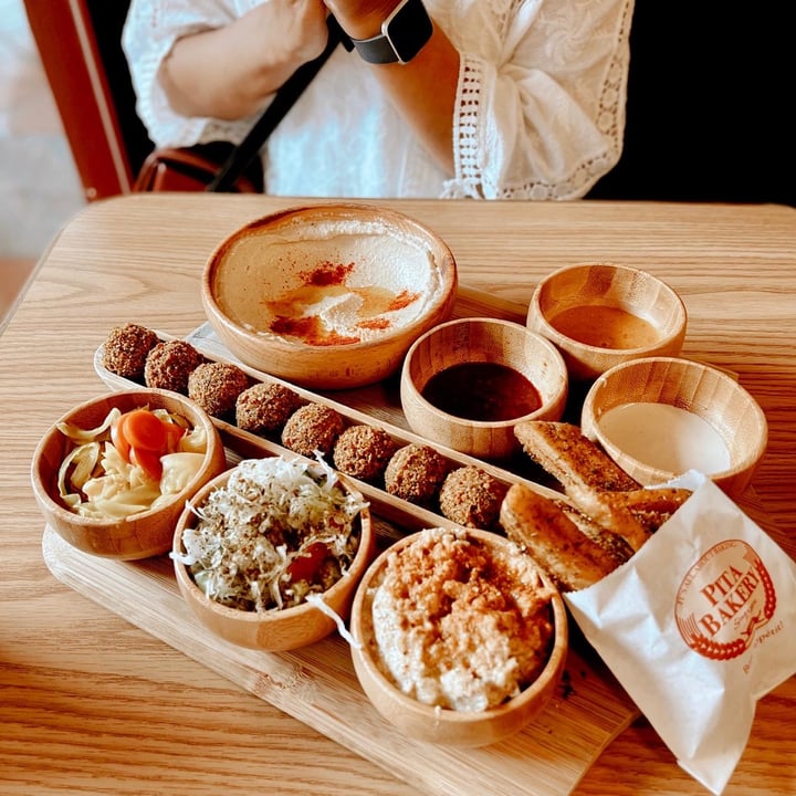 photo of Pita Bakery Taste it All shared by @consciouscookieee on  12 Dec 2021 - review