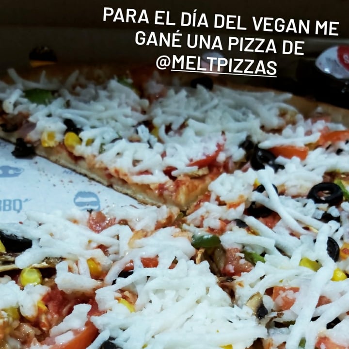 review photo of Melt pizzas Pizza Vegana Veggie shared by @dantelia on 12 Nov 2020 - review