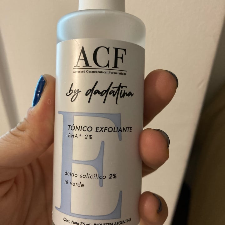 photo of ACF Tónico Exfoliante BHA 2% shared by @psivegsol on  16 Dec 2021 - review