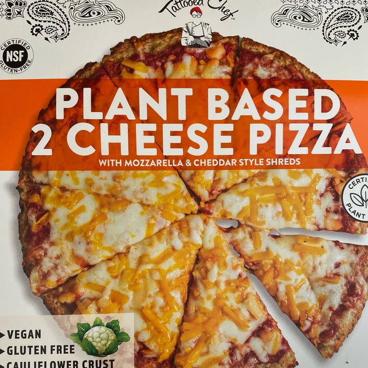 review photo of Tattooed Chef Two cheese pizza shared by @summerd on 03 Aug 2022 - review