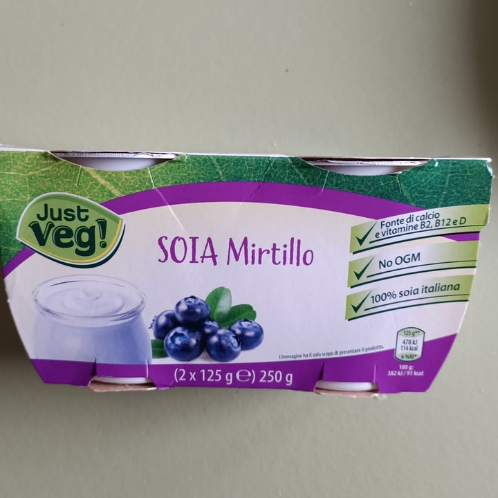 review photo of Just Veg (ALDI España) Soia Mirtillo shared by @silvanamincuzzi on 18 Dec 2022 - review