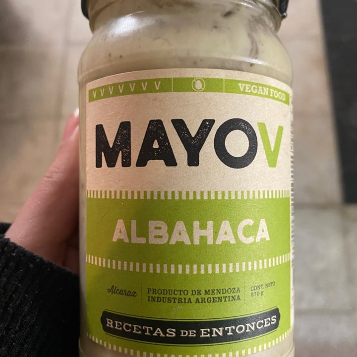 photo of Alcaraz Gourmet Mayonesa de Albahaca MayoV shared by @alejo7rp on  26 Jul 2021 - review