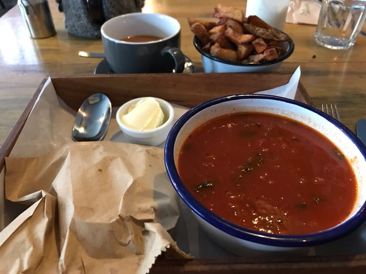 photo of Eat Me Cafe Tomato Soup shared by @maggiefilipponi on  17 Aug 2019 - review
