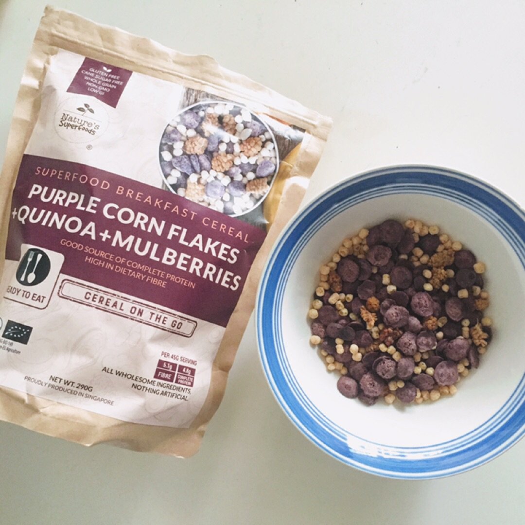 Nature's Superfoods Purple Corn Flakes + Quinoa + Mulberries Reviews