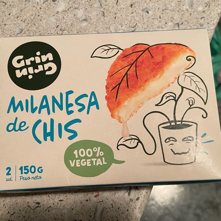 photo of Grin Grin Foods Milanesa de chis shared by @monicavillar on  04 Nov 2021 - review