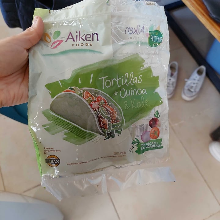 photo of Aiken Tortillas De Quinoa Y Kale shared by @canelones on  18 Oct 2021 - review