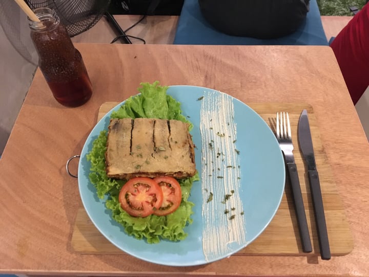 review photo of Taste El Nido - The Vegan Cafe PH Eggplant Lasagne shared by @veganmissjo on 03 Jan 2019 - review