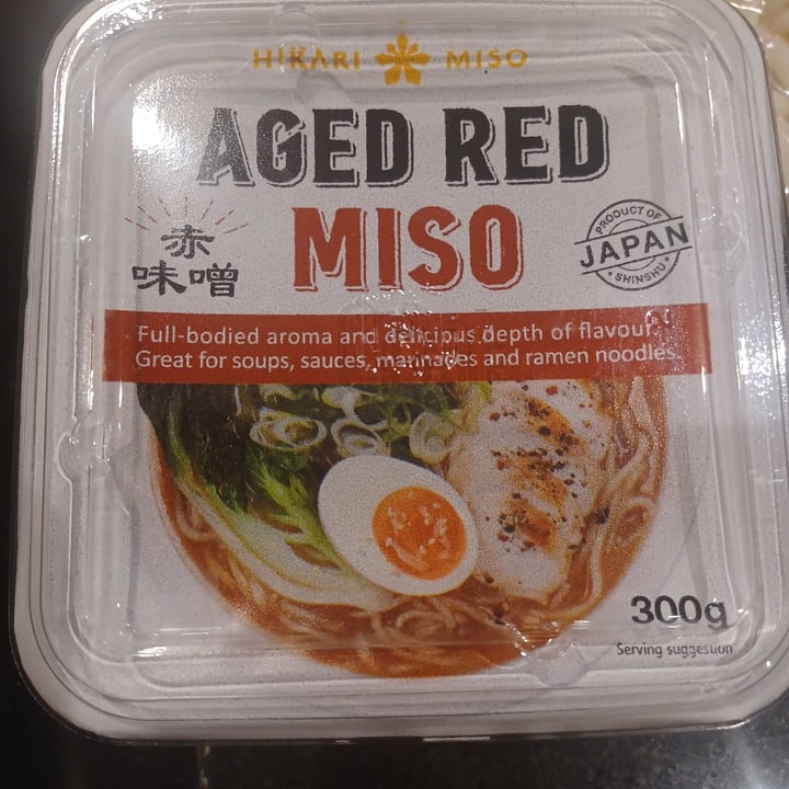 photo of Hikari Miso Aged Red Miso shared by @amahaug on  06 Sep 2021 - review