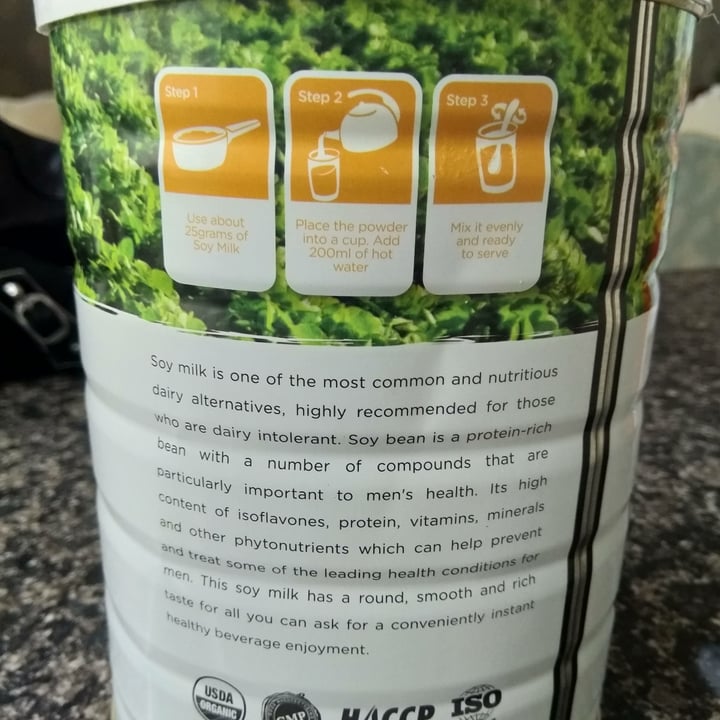 review photo of Earth Organic Soy Milk Powder shared by @minyowijaya on 09 Jun 2020 - review