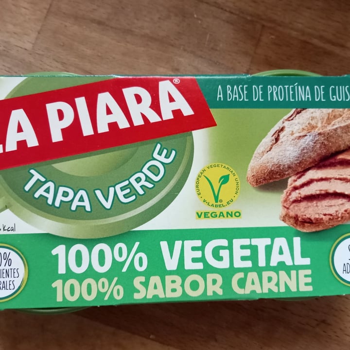 review photo of La Piara Paté a base de proteína de guisantes shared by @markala on 06 Dec 2021 - review