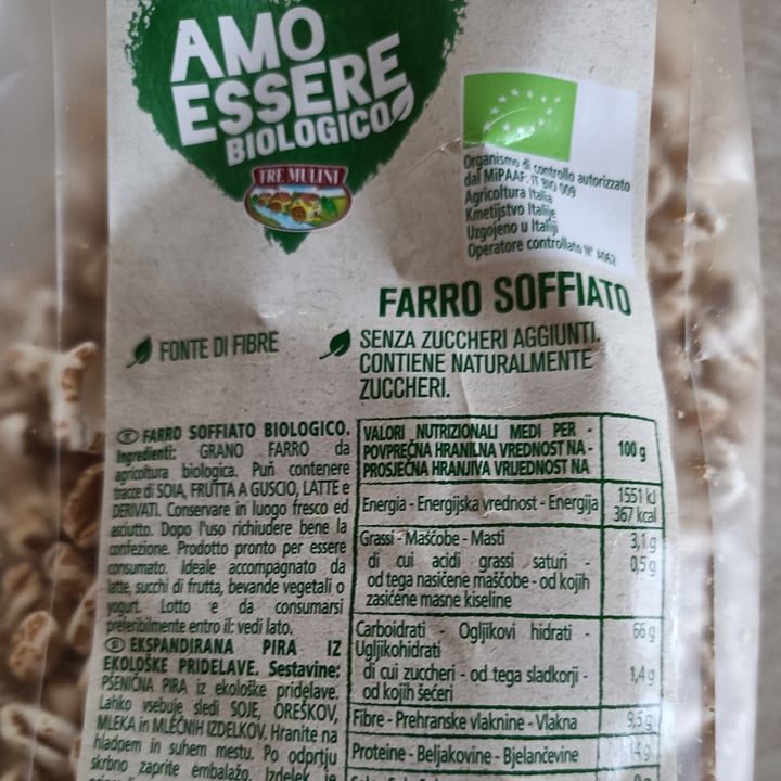 photo of Tre Mulini Farro shared by @martarepe on  03 Jan 2022 - review