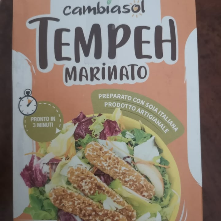 photo of Cambiasol Tempeh Marinato shared by @elevegansoul on  20 Apr 2022 - review