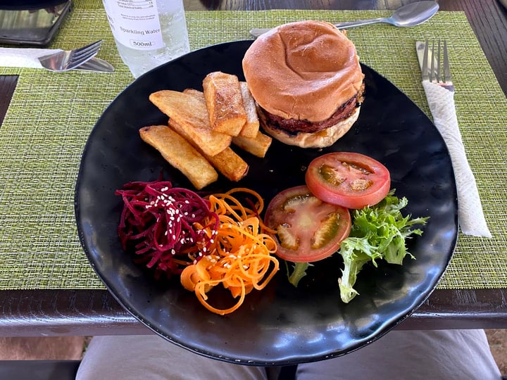 review photo of Asher's Corner Cafe @ Ashers Farm Sanctuary Beyond Burger shared by @melerasmus on 01 Feb 2020 - review