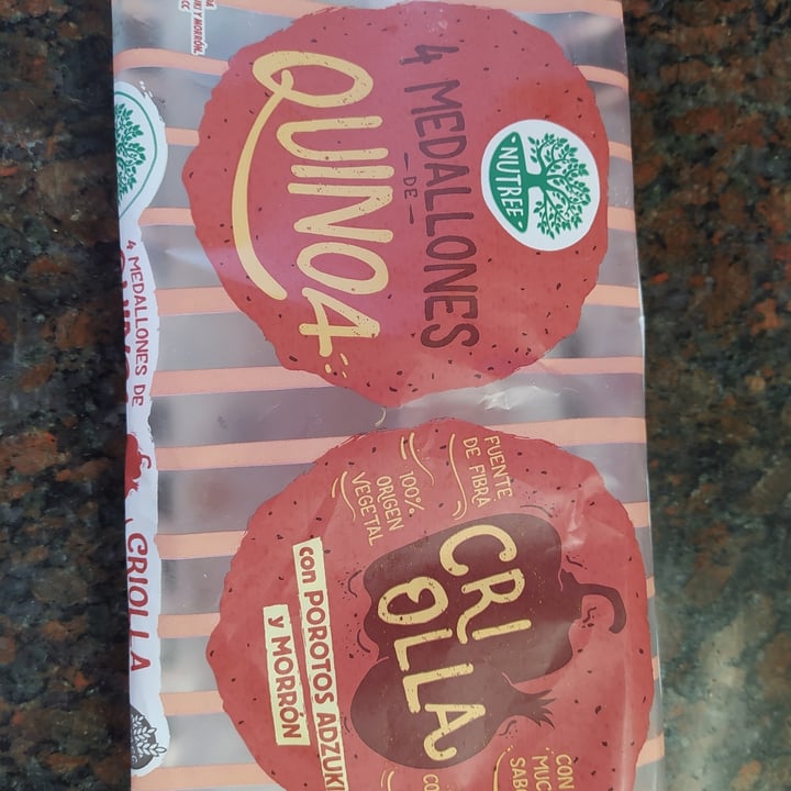 review photo of Nutree Medallones de Quinoa Criolla con Porotos Aduki y Morron shared by @kaifox on 12 Apr 2022 - review