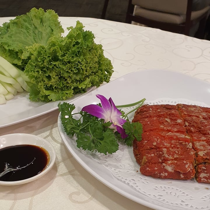 photo of Miao Yi Vegetarian Restaurant Double Flavour Broiled Mock Pig shared by @ahruru on  03 Mar 2021 - review