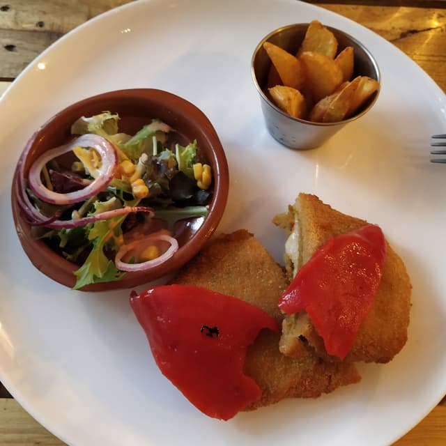 Photo of the dish “Cachopo Vegano”