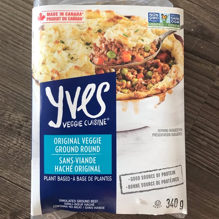 photo of Yves Veggie Cuisine Original Veggie Ground Round shared by @kaykuzina on  08 Jun 2021 - review