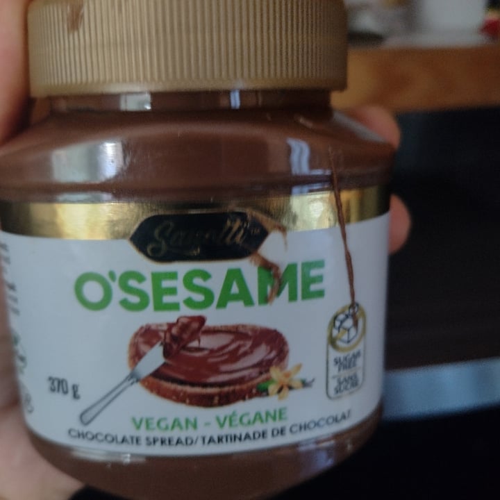 photo of Sanotti O’Sesame Vegan Chocolate Spread shared by @barber on  25 Dec 2021 - review