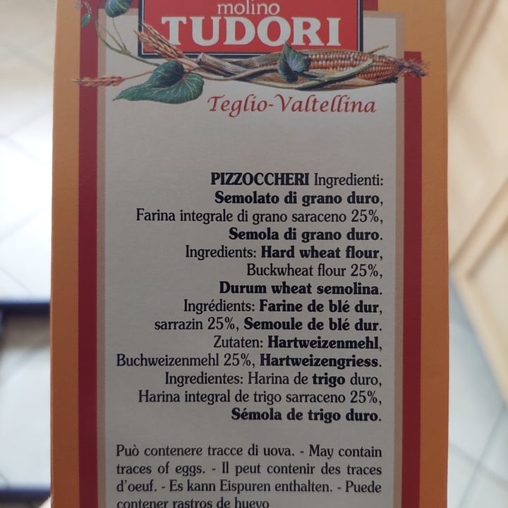 photo of Molino Tudori Pizzoccheri Della Valtellina shared by @lazycrazyveg on  05 Apr 2022 - review