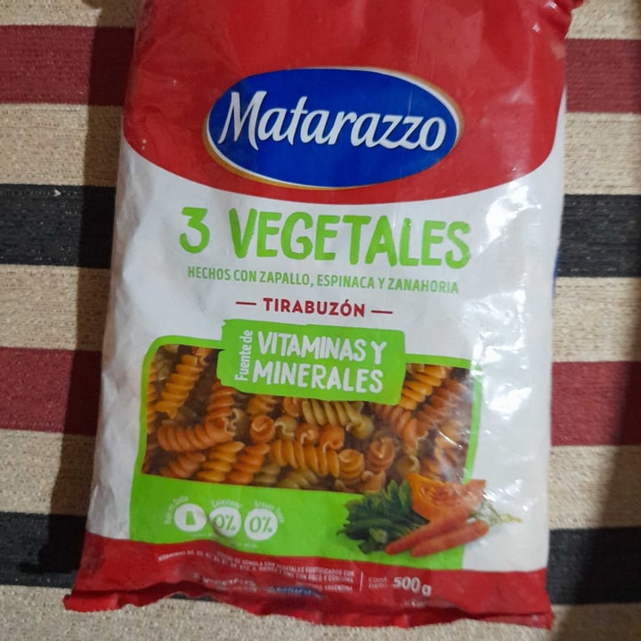 photo of Matarazzo 3 vegetales Tirabuzón shared by @juliomara on  08 Jul 2022 - review