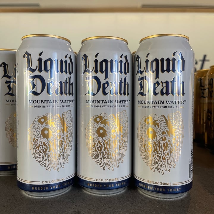 review photo of Liquid death Mountain Water shared by @oneatomicblonde on 08 Apr 2022 - review