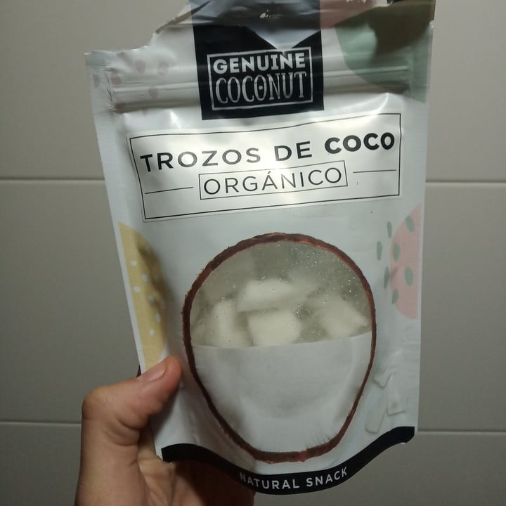 photo of Genuine Coconut Trozos De Coco shared by @ceciliaalba on  03 Jan 2021 - review