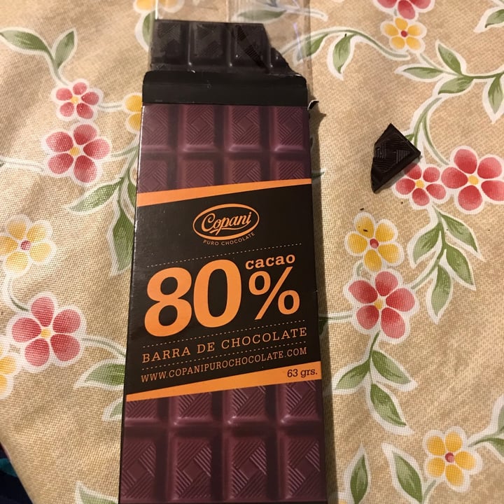 photo of Copani Chocolate 80% Cacao shared by @hipernova on  14 Dec 2021 - review