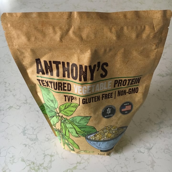 photo of Anthony’s Textured Vegetable Protein shared by @plantasticvegan on  01 Jan 2021 - review
