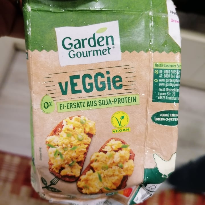 photo of Garden Gourmet veggie - ei ersatz aus soja-protein shared by @kanguru on  01 Nov 2022 - review