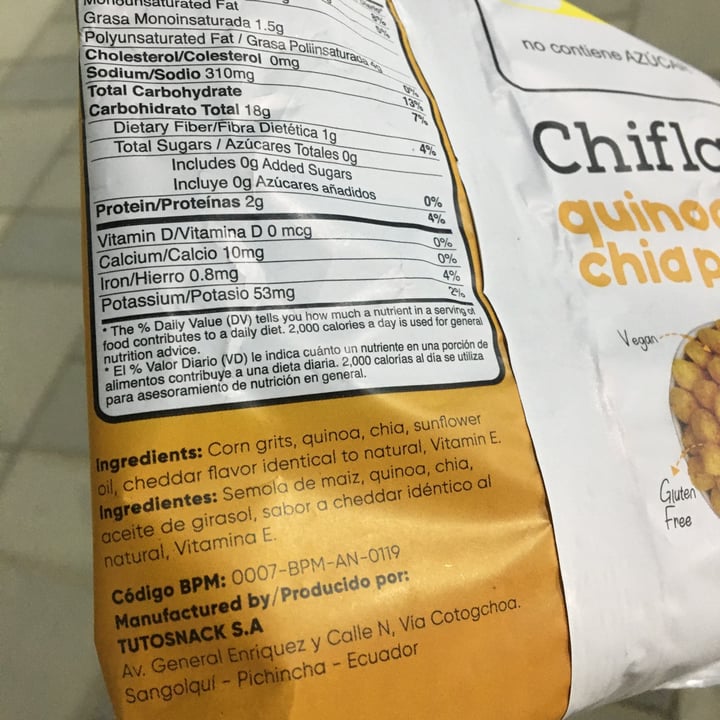 review photo of tutto snacks Quinoa & chia pops shared by @rochelly on 15 Nov 2022 - review