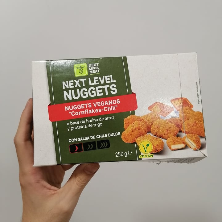 review photo of Next Level Meat Next Level Nuggets Cornflakes-Chili shared by @g0vegan on 11 May 2021 - review