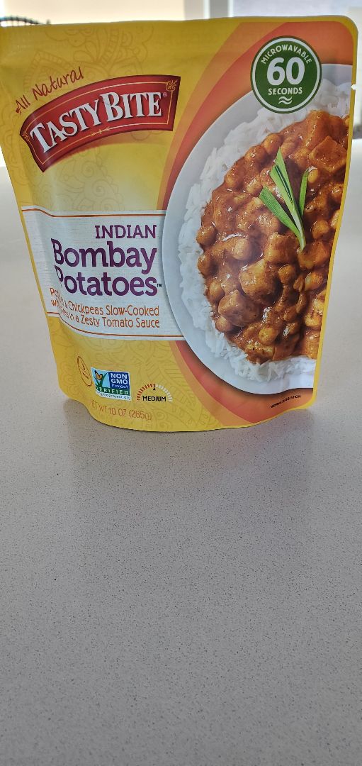 photo of Tasty Bite Tasty Bite Indian Bombay Potatoes shared by @oragoldman on  14 Feb 2020 - review