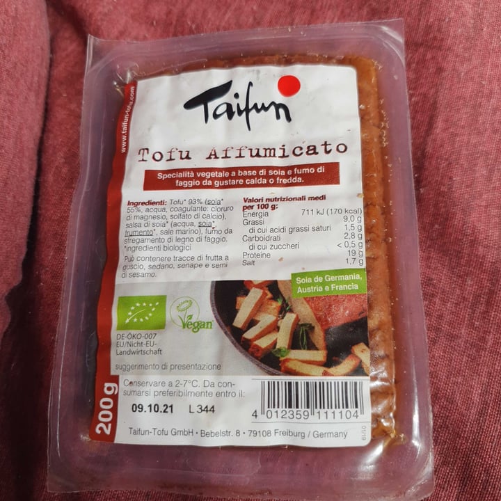 review photo of Taifun Tofu Affumicato shared by @ilaria73 on 20 Sep 2021 - review