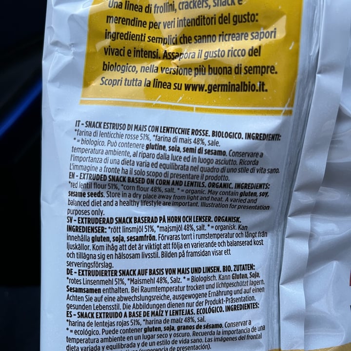 review photo of Germinal Bio pepite mais e lenticchie shared by @soft97 on 10 Oct 2022 - review