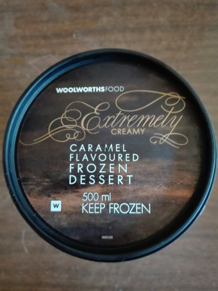 photo of Woolworths Food Caramel Flavored Frozen Dessert shared by @sjl on  16 Oct 2019 - review