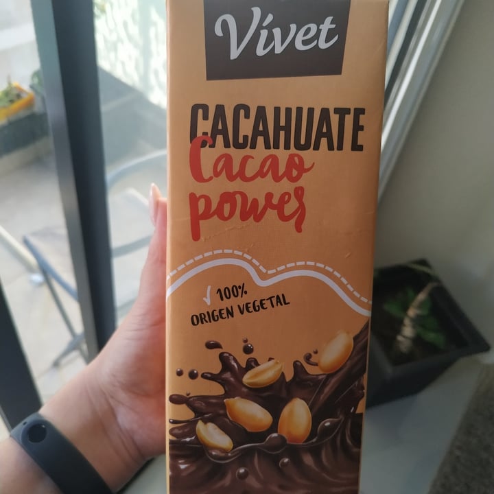 photo of Vívet Leche de Cacahuate sabor Cacao Power shared by @v3r0nic4 on  27 Feb 2021 - review