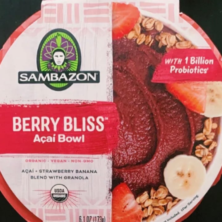 photo of Sambazon Berry Bliss Açai Bowl shared by @ban on  19 Apr 2022 - review