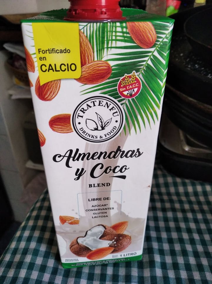 photo of Tratenfu Leche de Almendras y Coco shared by @bie on  29 Dec 2019 - review