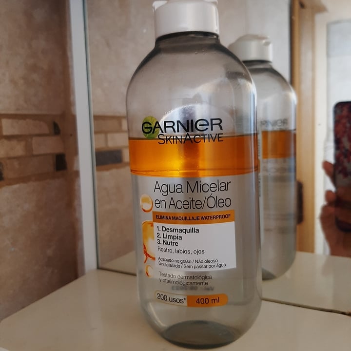 photo of Garnier Agua Micelar en Aceite/Óleo shared by @ivibartlett on  13 Apr 2021 - review