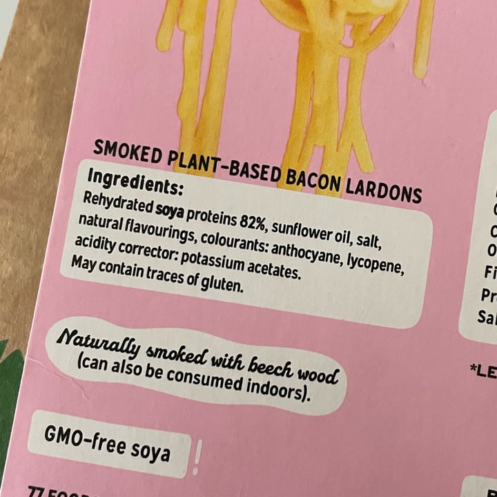 review photo of La Vie Foods lardons végétaux fumés shared by @laricettaveg on 09 Nov 2022 - review