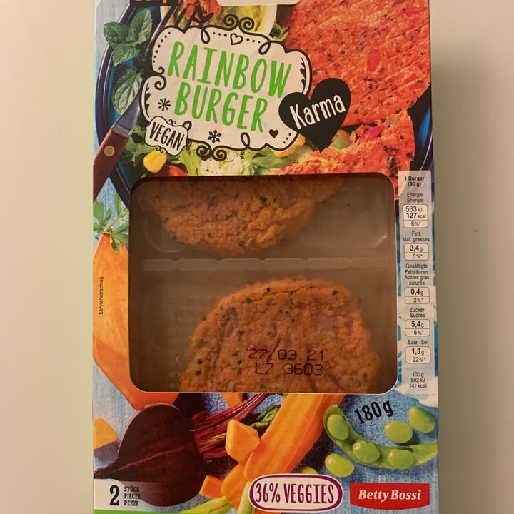 review photo of Coop Rainbow burger shared by @antoniolacosta on 20 Mar 2021 - review