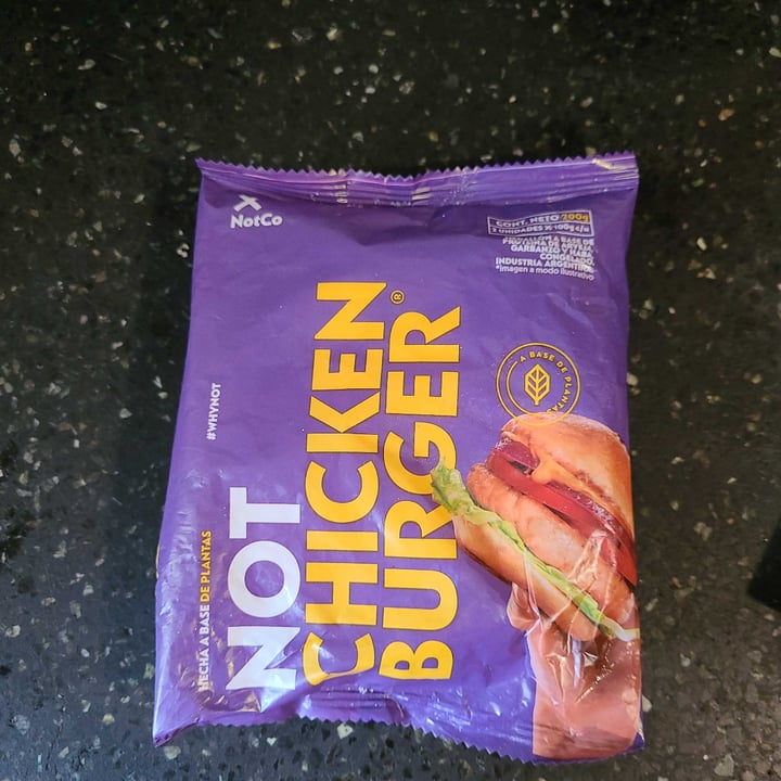 photo of NotCo Not Chicken Burger shared by @jessyleiba on  20 Jun 2022 - review