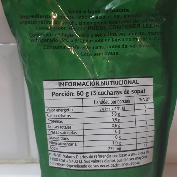 review photo of Dia% Salsa Filetto shared by @bariglesias on 27 Aug 2020 - review